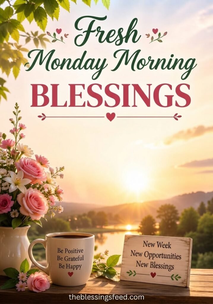 Fresh Monday Morning Blessings