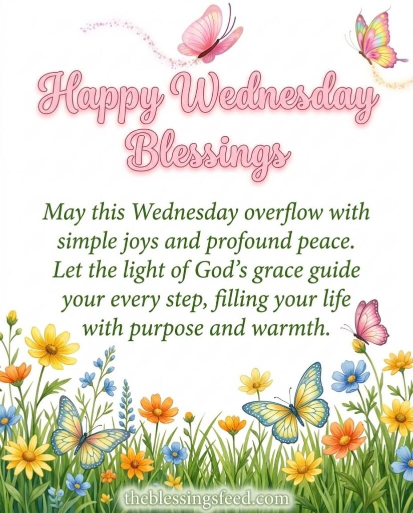 Happy Wednesday morning Blessings