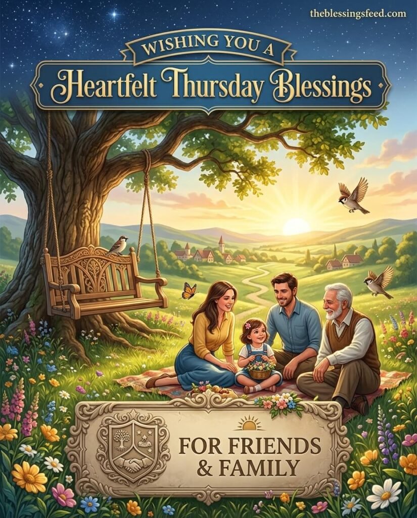 Heartfelt Thursday Blessings Friends Family
