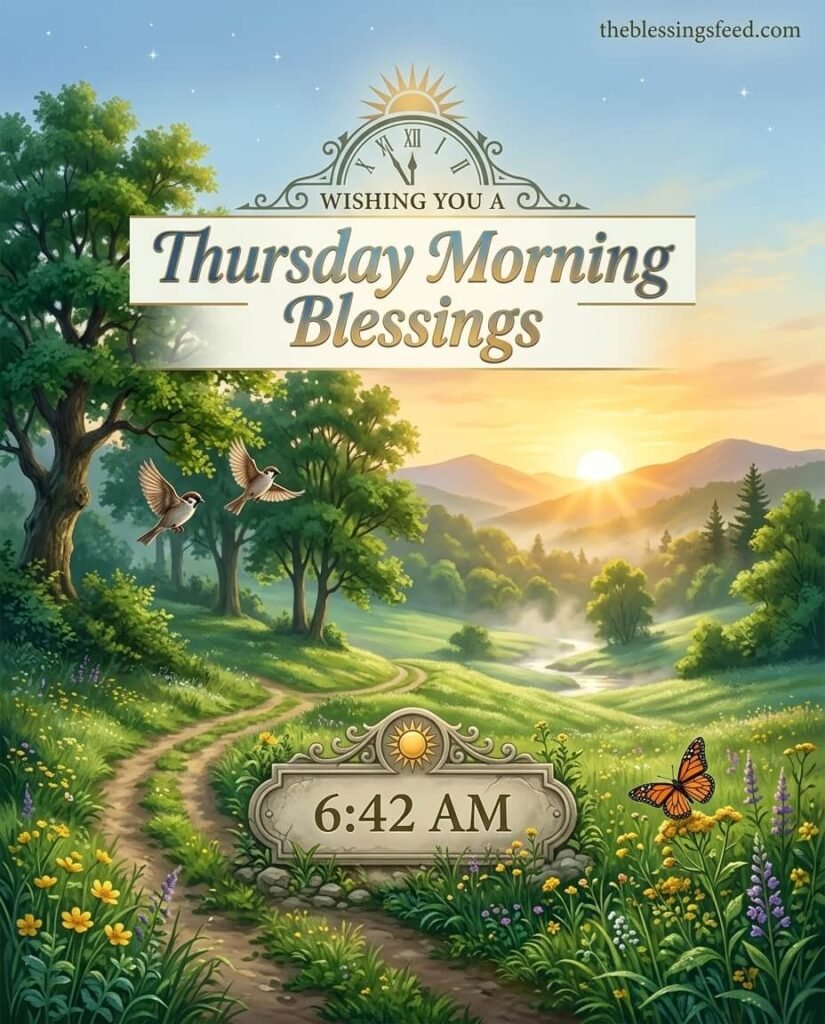 Thursday Morning Blessings