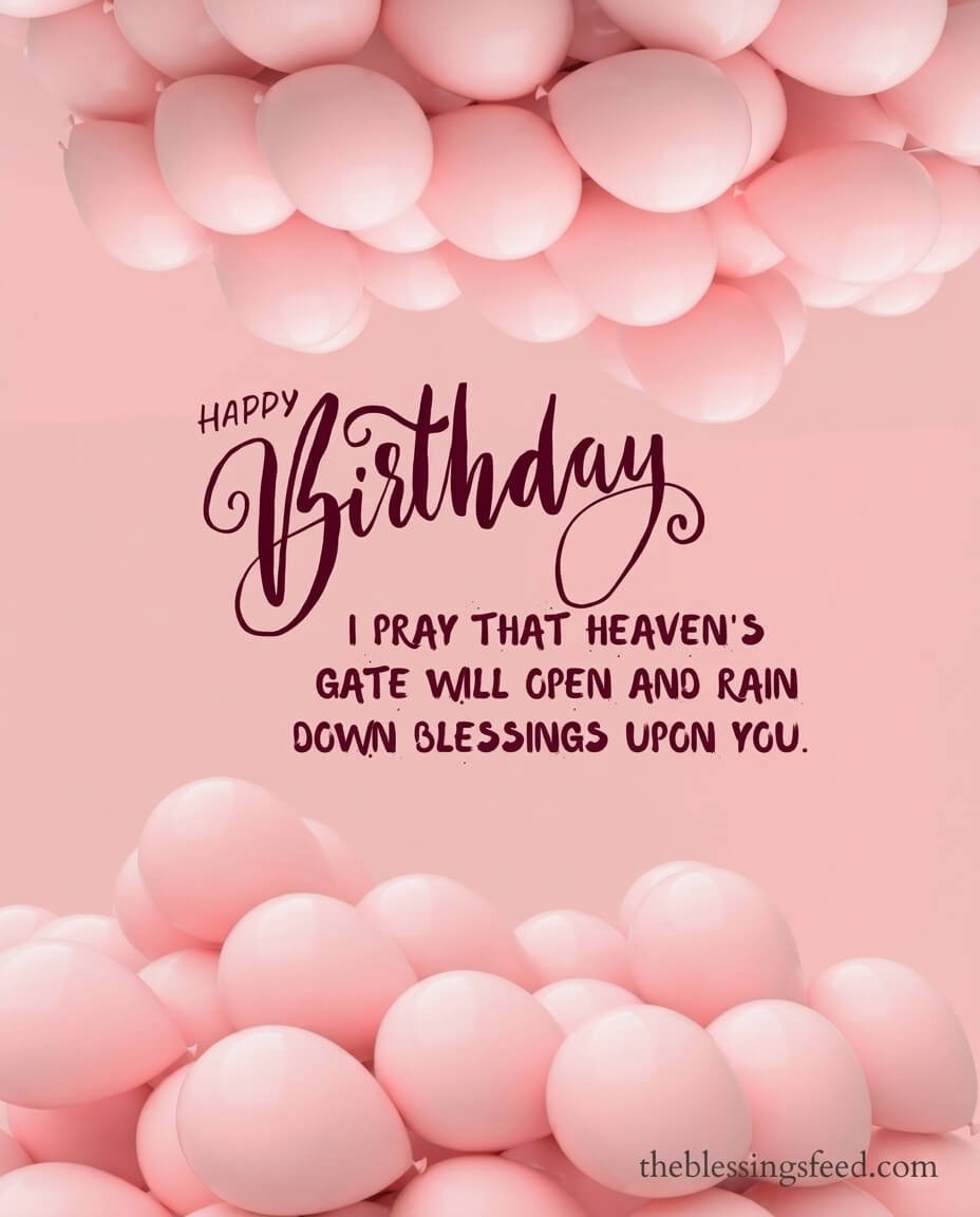 Happy Birthday Blessings